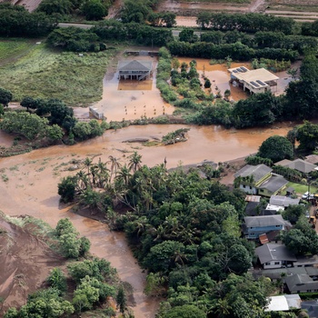 Army Black Hawk Crew Documents Storm-Damaged Infrastructure