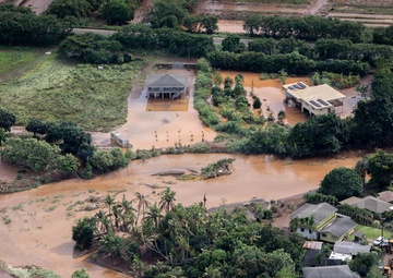 Army Black Hawk Crew Documents Storm-Damaged Infrastructure
