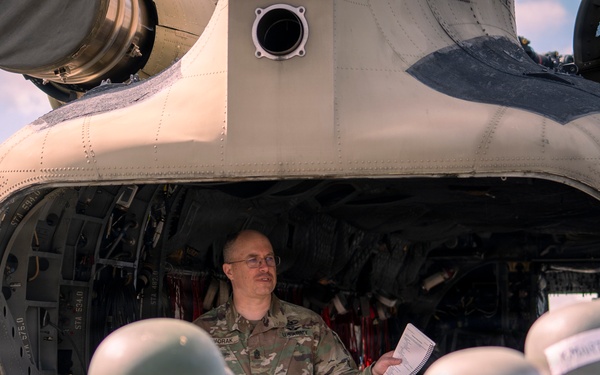 Grounded No More: Command sergeant major keeps OCS training cleared for takeoff