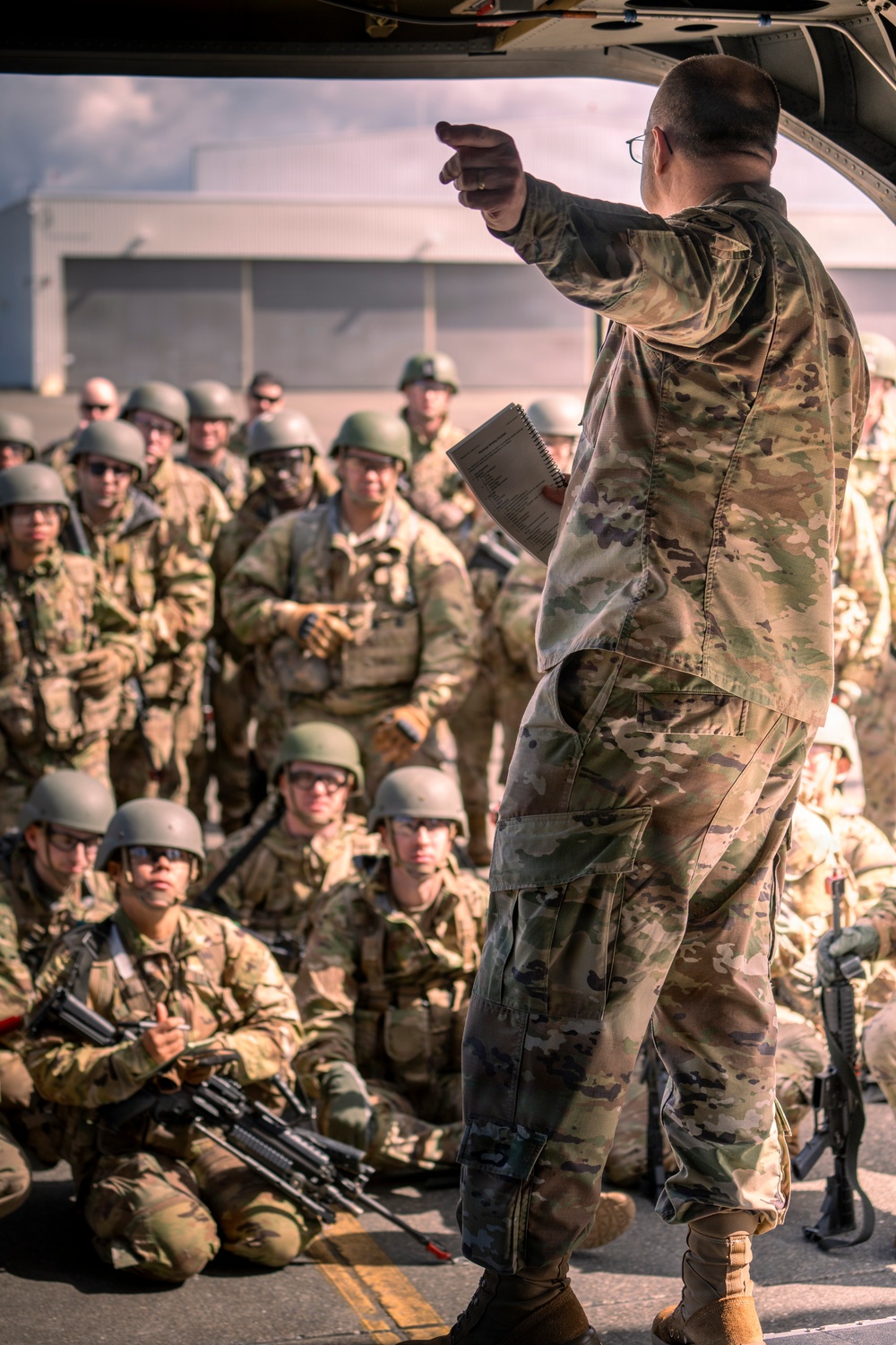 Grounded No More: Command sergeant major keeps OCS training cleared for takeoff