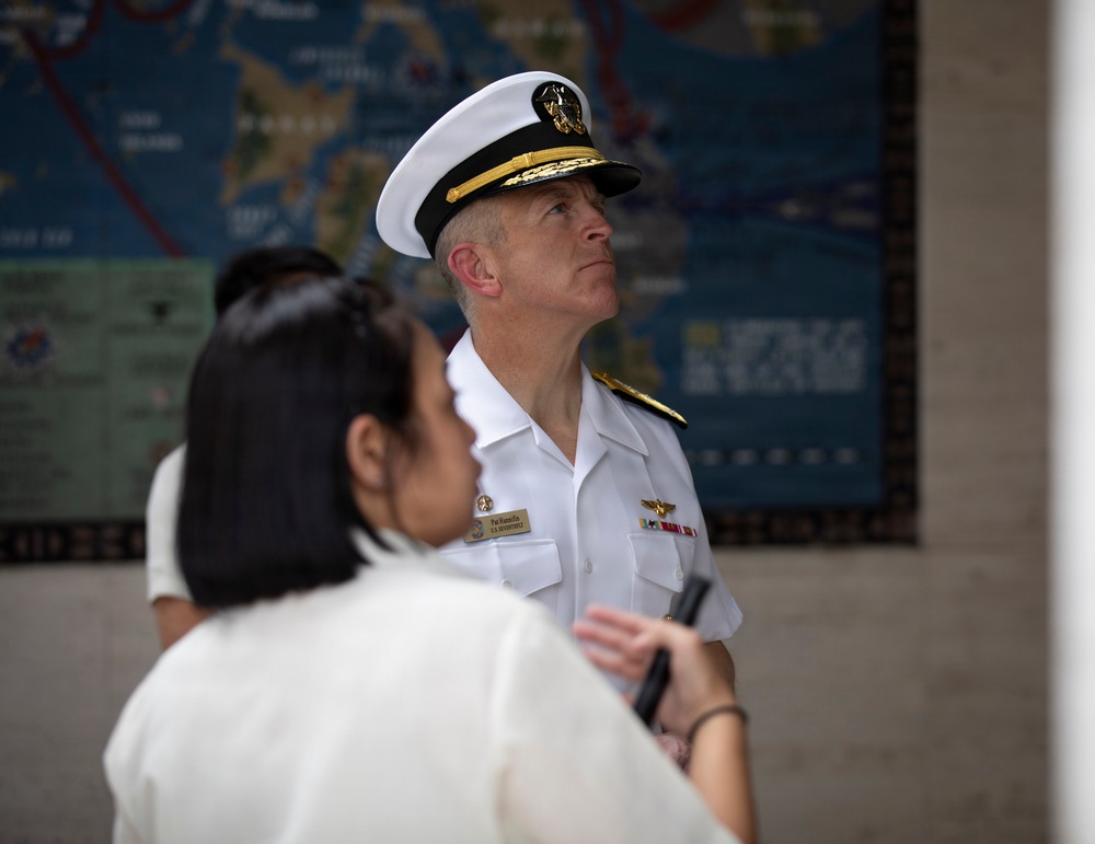 U.S. 7th Fleet Participates in Wreath Laying Ceremony at Manila American Cemetery and Memorial