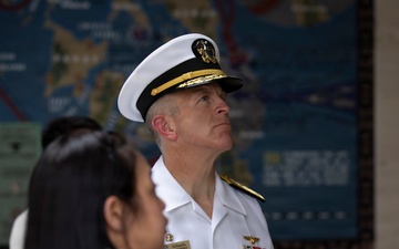 U.S. 7th Fleet Participates in Wreath Laying Ceremony at Manila American Cemetery and Memorial