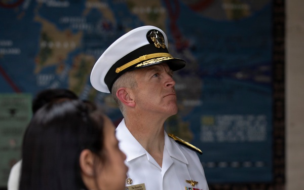 U.S. 7th Fleet Participates in Wreath Laying Ceremony at Manila American Cemetery and Memorial