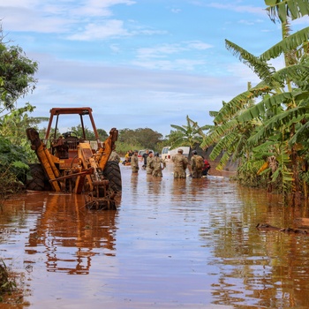 Hawaii National Guard CERFP Conducts Flood Search and Recovery Mission