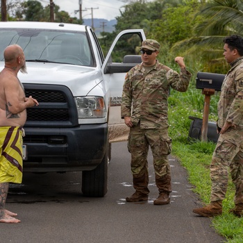 Hawaii National Guard CERF-P Conducts Flood Search and Recovery Mission