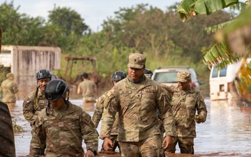 Hawaii National Guard CERFP Conducts Flood Search and Recovery Mission