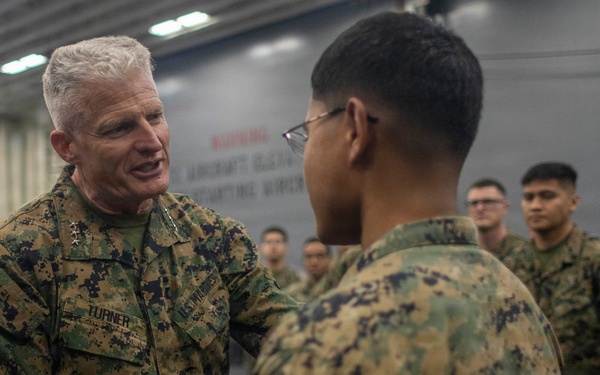 III Marine Expeditionary Force Visits USS Tripoli