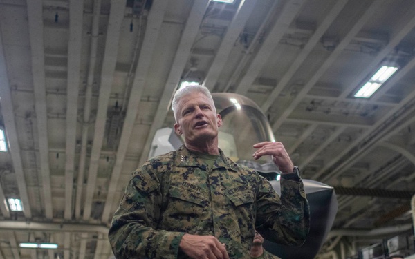 III Marine Expeditionary Force Visits USS Tripoli