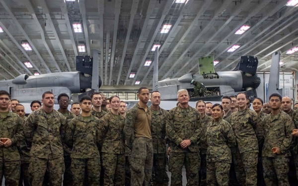 III Marine Expeditionary Force Visits USS Tripoli
