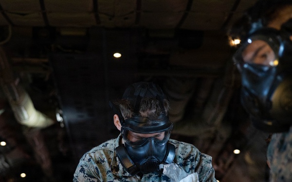 CORE26 | U.S. Marines with VMGR-252 and MWSS-273 conduct CBRN drills in Norway