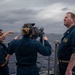 Signal Flags Hoist onboard USS Tripoli