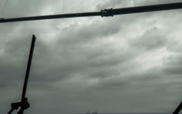 Signal Flags Hoist onboard USS Tripoli