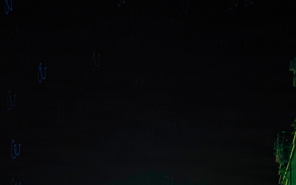 Night Flight ops onboard USS Tripoli