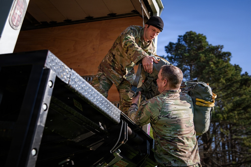 5th Ranger Training Battalion Airborne Jump