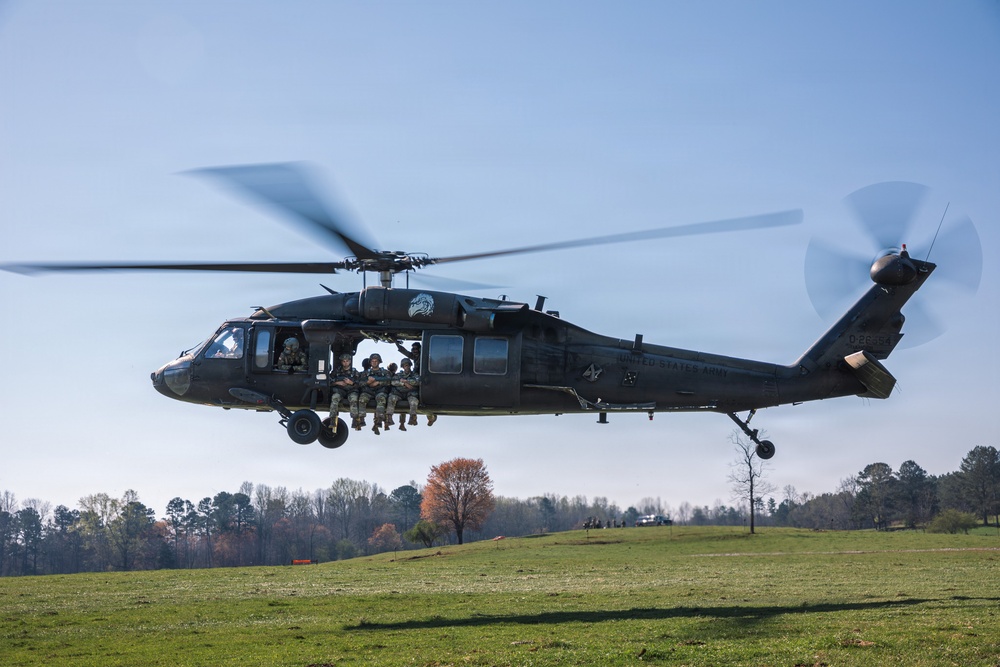 5th Ranger Training Battalion Airborne Jump