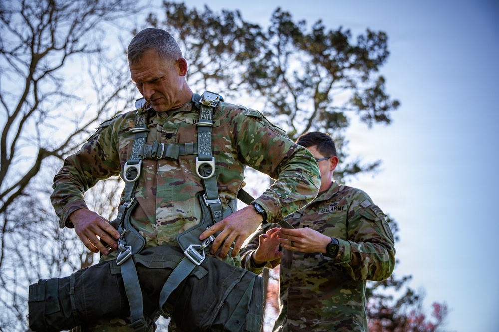 5th Ranger Training Battalion Airborne Jump