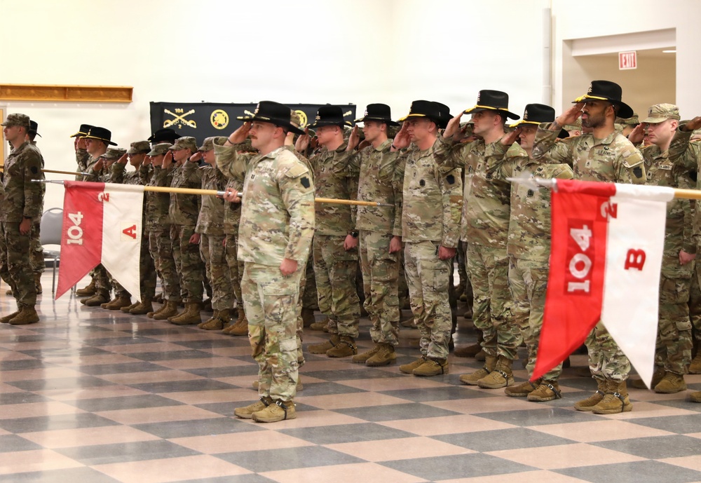 2-104th Cavalry Regiment Deactivation Ceremony