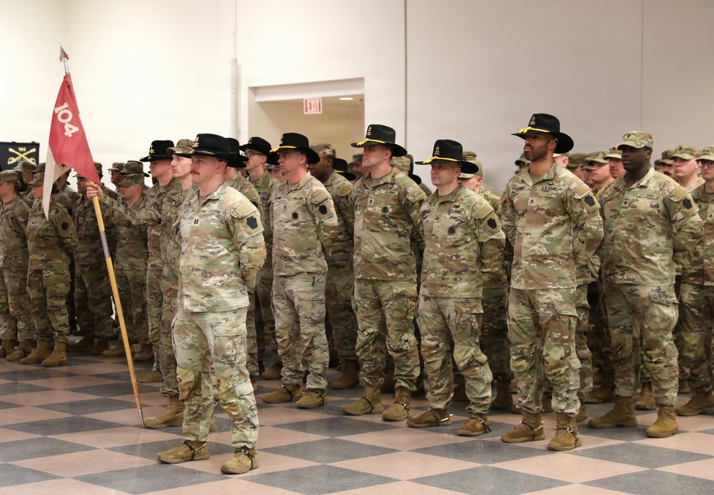 2-104th Cavalry Regiment Deactivation Ceremony
