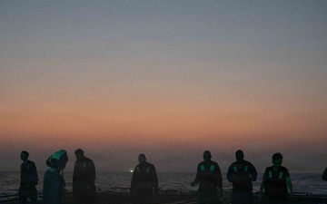 USS Pinckney (DDG 91) Conducts Flight Ops During Operation Epic Fury