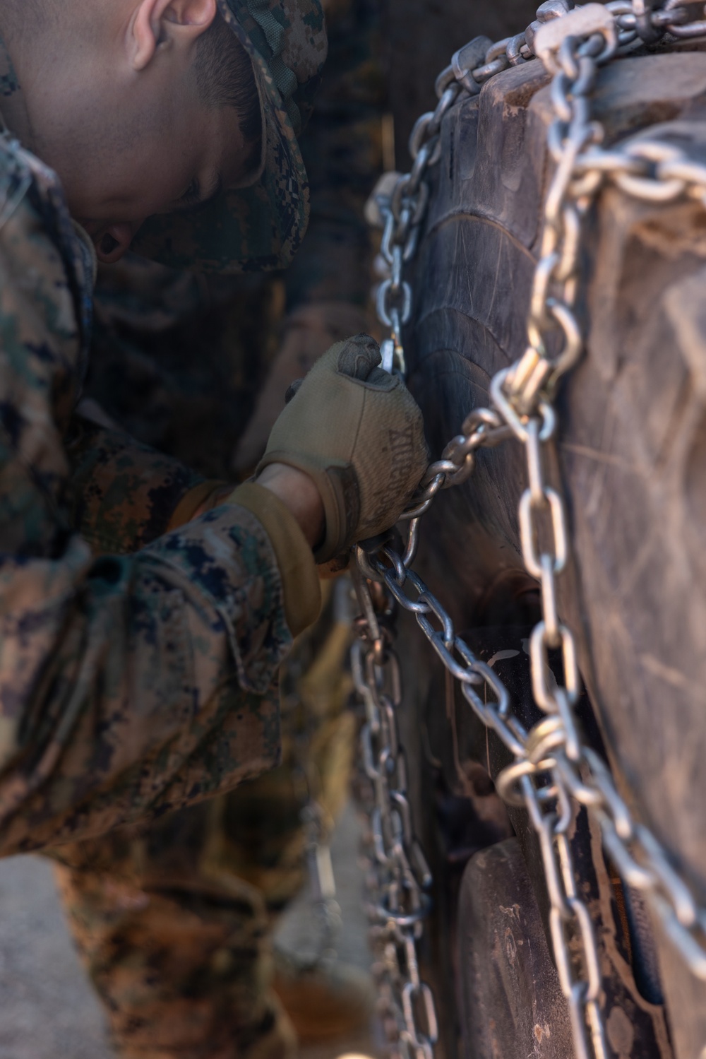 MTX 2-26: U.S. Marines with 2nd Combat Engineer Battalion prepare equipment and support fellow Marines