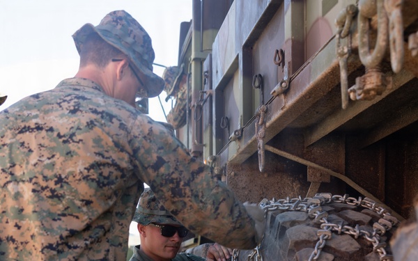 MTX 2-26: U.S. Marines with 2nd Combat Engineer Battalion prepare equipment and support fellow Marines