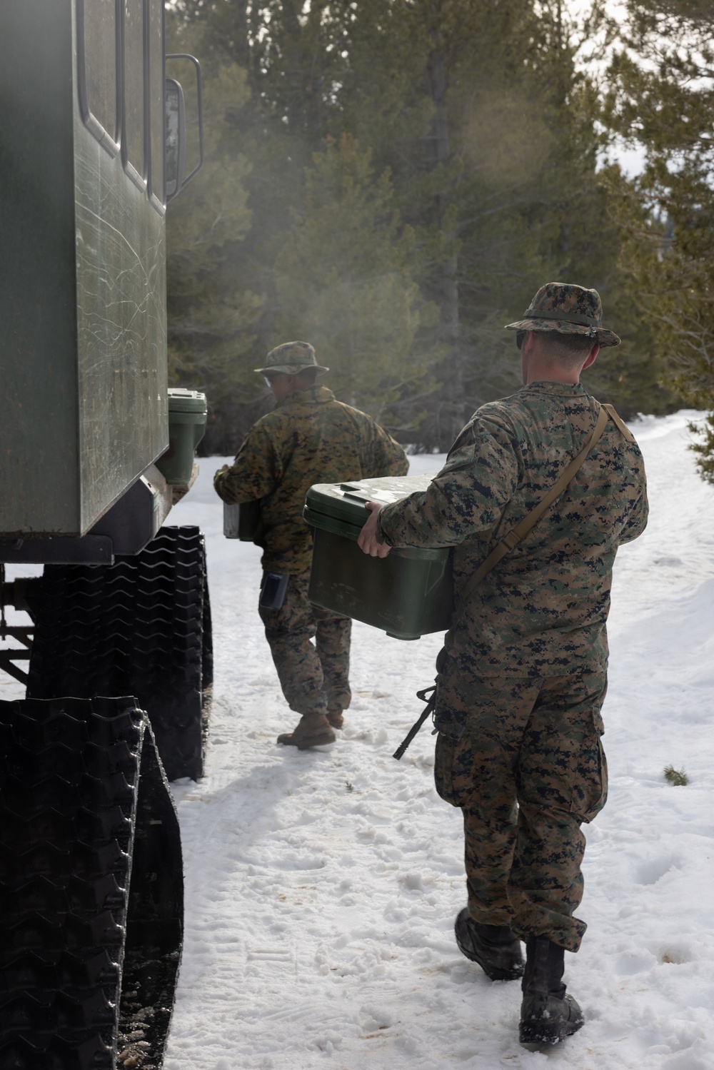 MTX 2-26: U.S. Marines with 2nd Combat Engineer Battalion prepare equipment and support fellow Marines