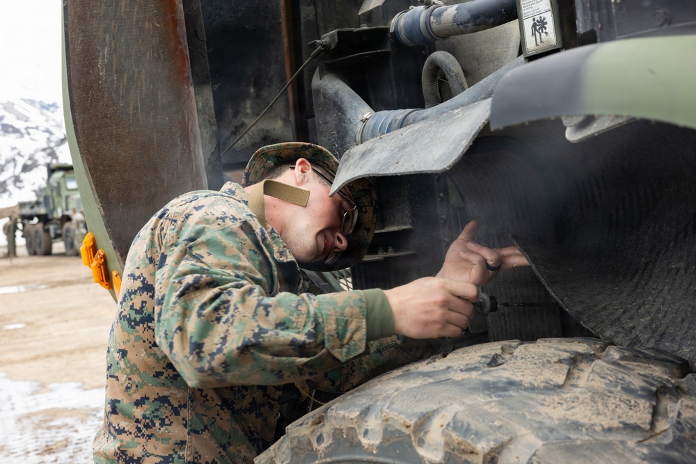MTX 2-26: U.S. Marines with 2nd Combat Engineer Battalion prepare equipment and support fellow Marines
