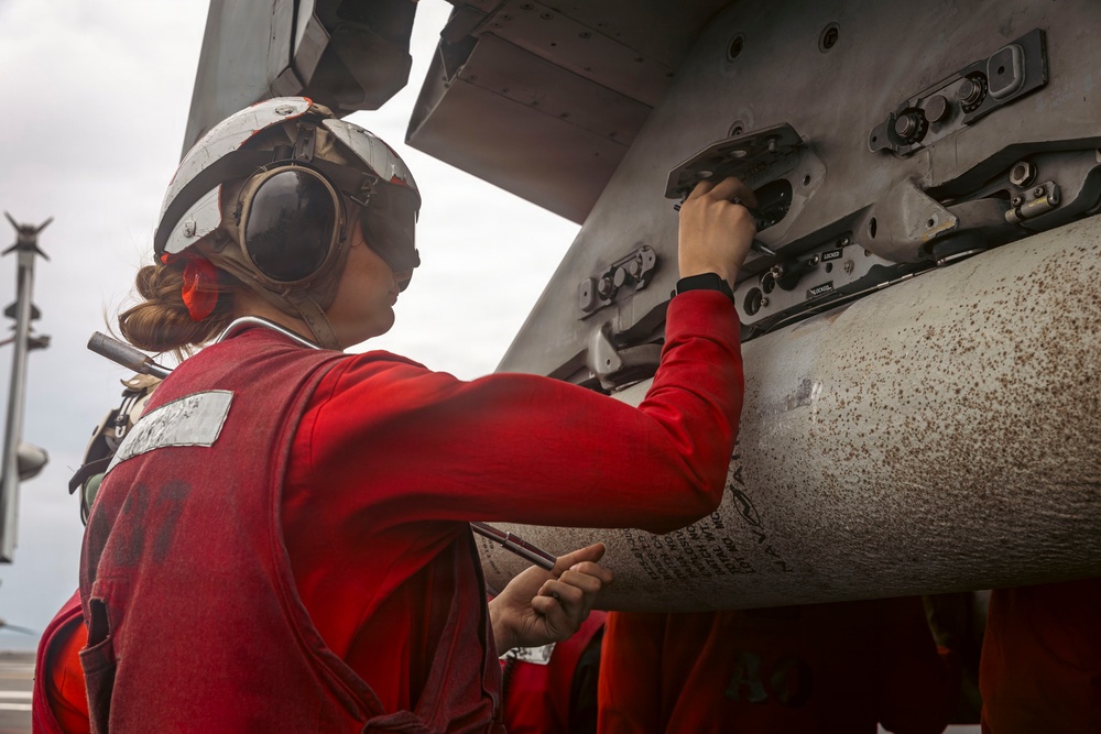 USS Gerald R. Ford (CVN 78) Conducts Flight Operations During Operation Epic Fury