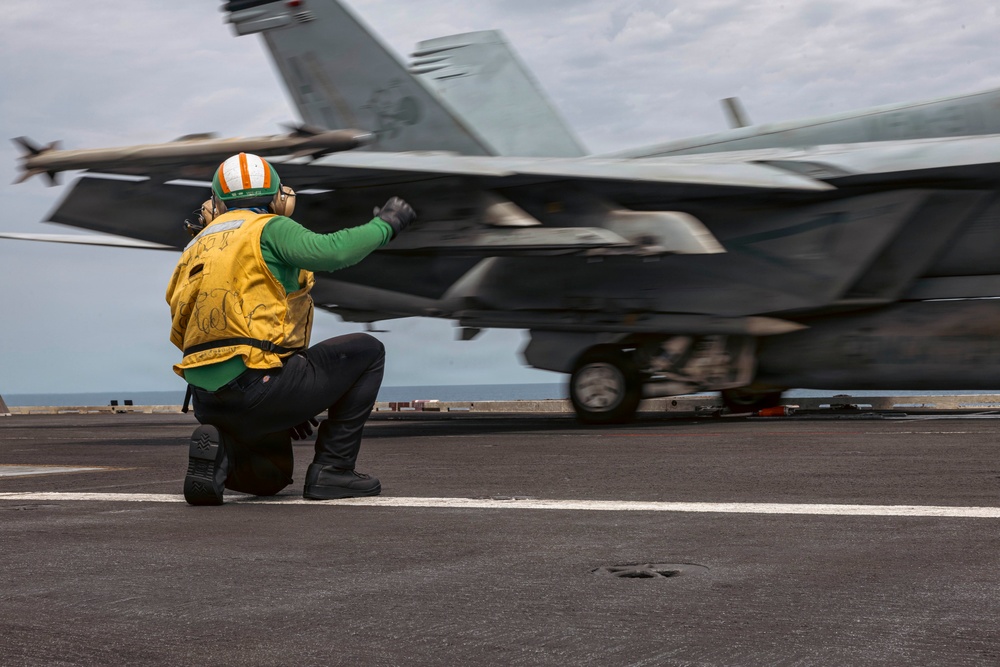 USS Gerald R. Ford (CVN 78) Conducts Flight Operations During Operation Epic Fury