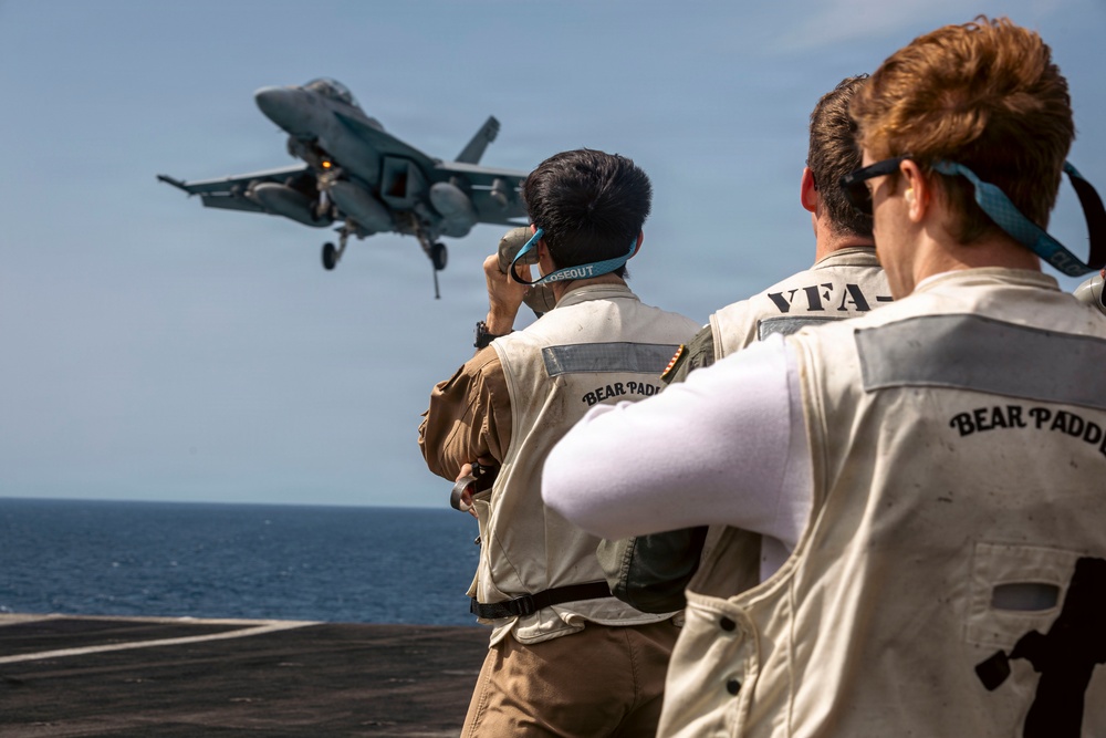 USS Gerald R. Ford (CVN 78) Conducts Flight Operations During Operation Epic Fury