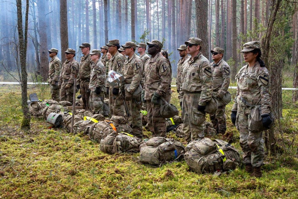 1-12 CAV hosts multinational Spur Ride in Lithuania