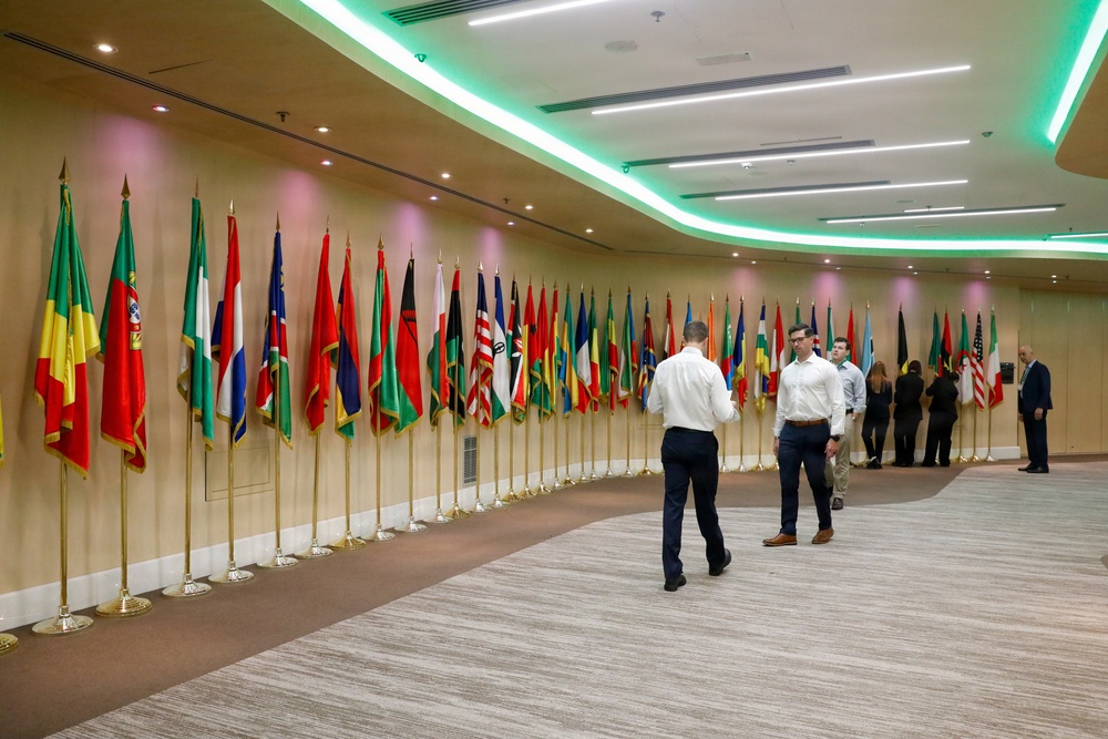 SETAF-AF staff prepare for the opening of Africa Land Forces Summit 2026