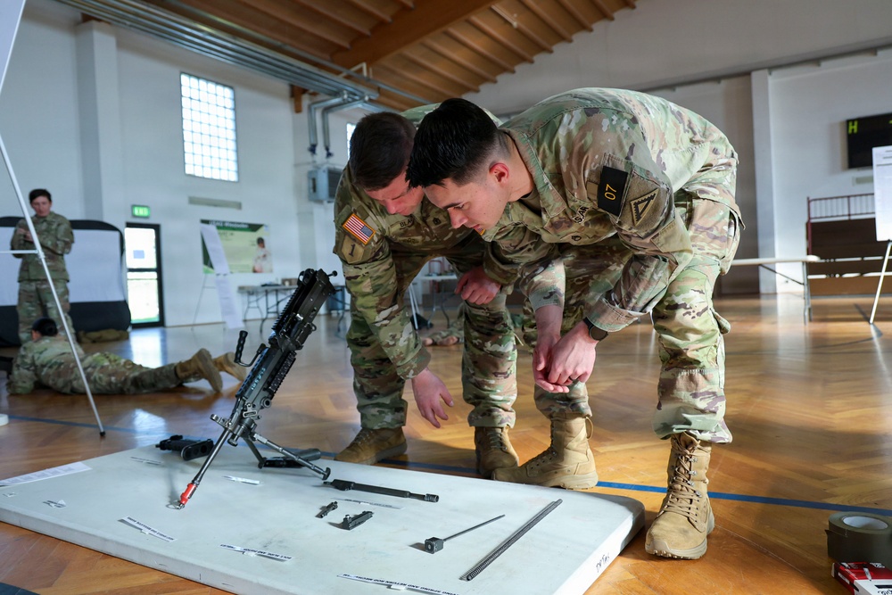 IMCOM-Europe Best Warrior Competition continues with Day 1 challenges