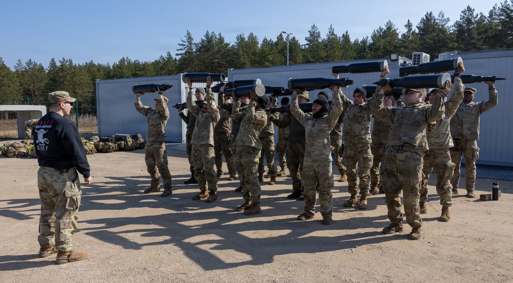 1st Battalion, 12th Cavalry Regiment, presides over the Cavalry Spur Ride in Pabradė, Lithuania