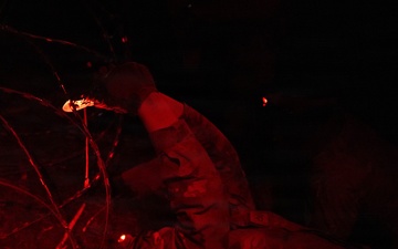 1st Battalion, 12th Cavalry Regiment endure challenges at night during Cavalry Spur Ride