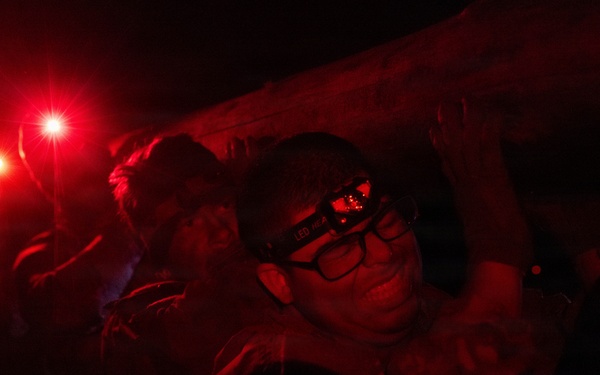 1st Battalion, 12th Cavalry Regiment endure challenges at night during Cavalry Spur Ride