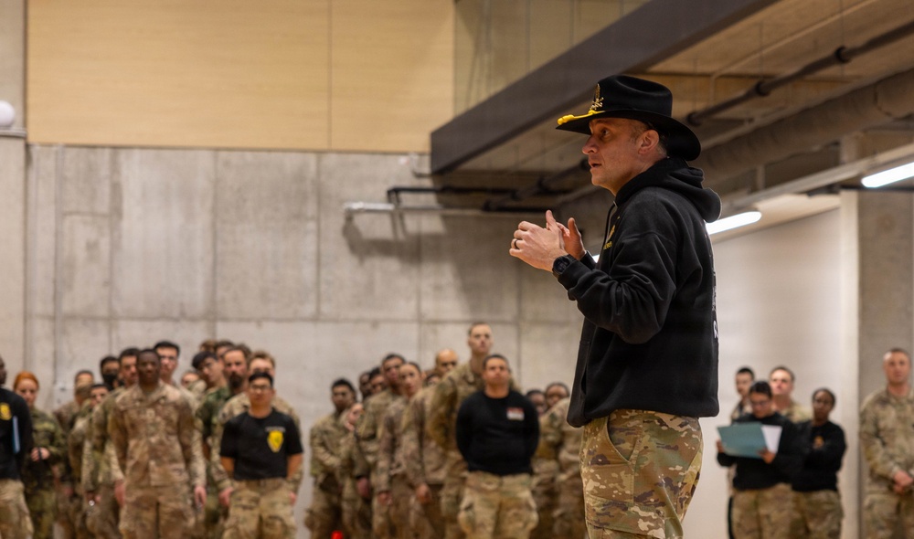 1st Battalion, 12th Cavalry Regiment, complete a Spur Ride earning their silver spurs