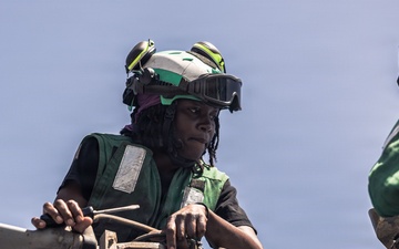 USS Bainbridge (DDG-96) supports Operation Epic Fury