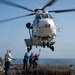 USS Pinckney Conducts a Replenishment-at-Sea During Operation Epic Fury