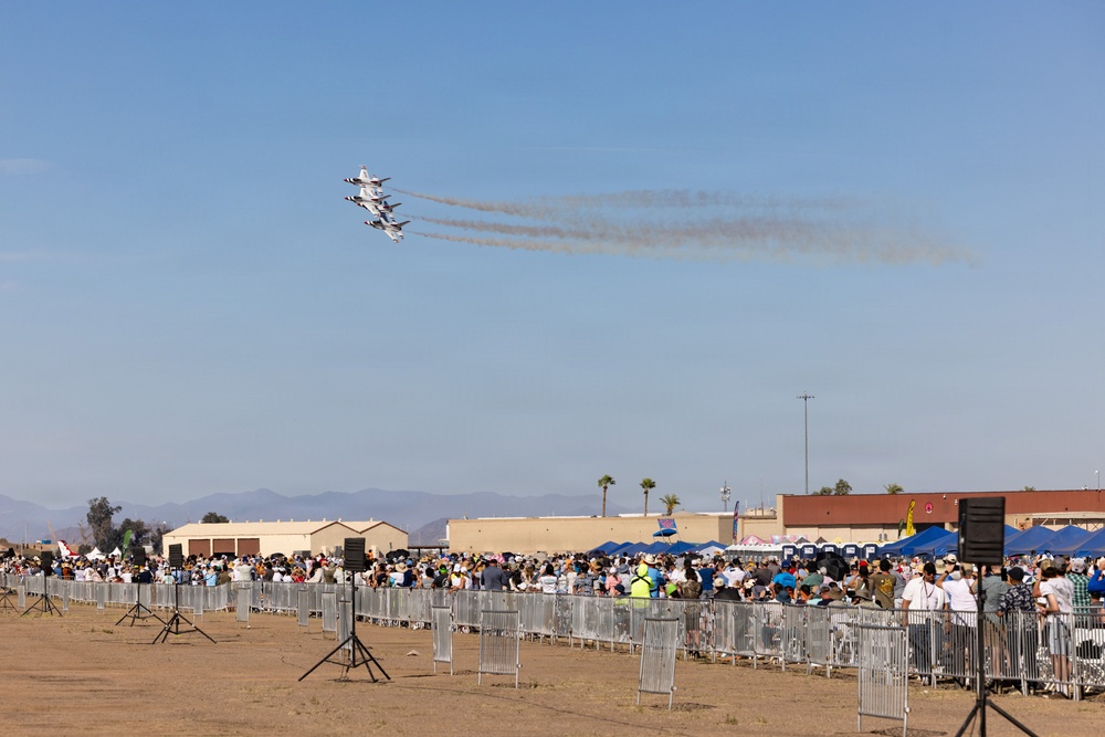 Diamond in the sky: Thunderbirds fly over the Luke Days 2026 airshow