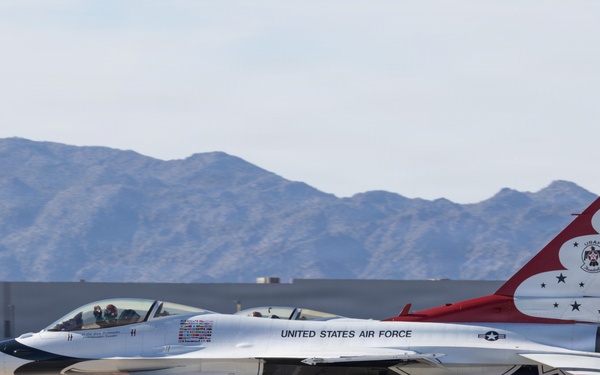 Diamond in the sky: Thunderbirds fly over the Luke Days 2026 airshow