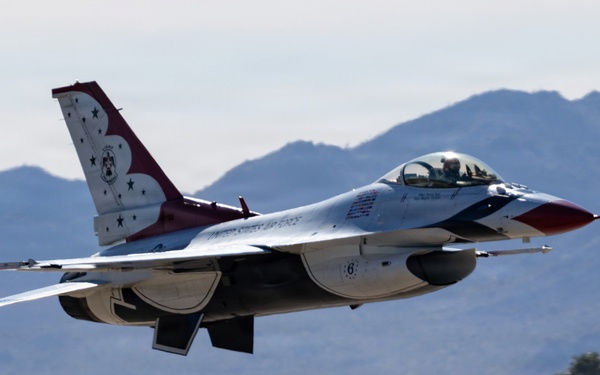 Diamond in the sky: Thunderbirds fly over the Luke Days 2026 airshow