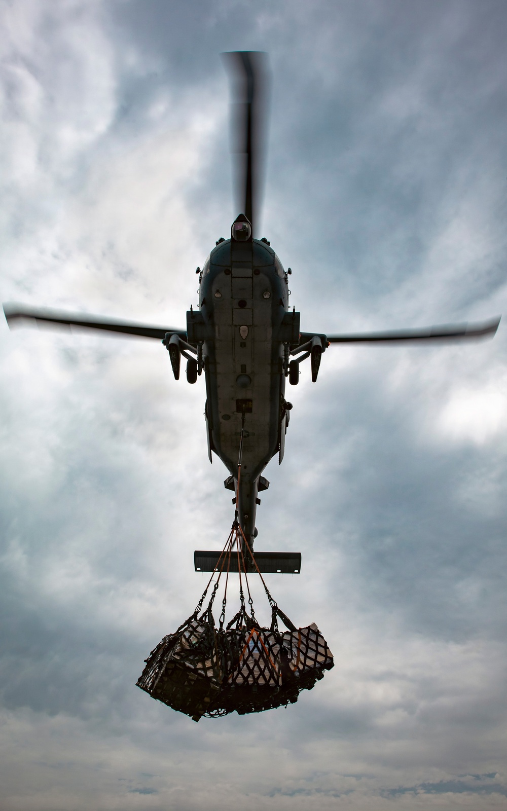 USS Winston S. Churchill Conducts a Replenishment-at-Sea During Operation Epic Fury