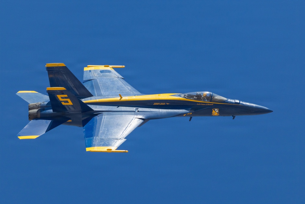 U.S. Navy Blue Angels Take to the Skies Over Luke Air Force Base
