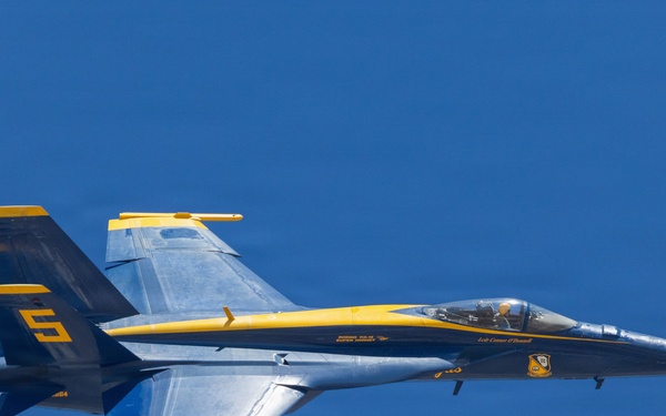 U.S. Navy Blue Angels Take to the Skies Over Luke Air Force Base
