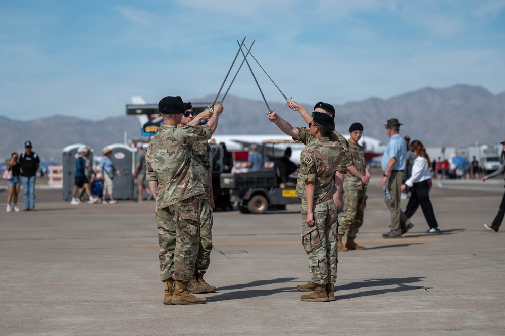 USAFA Cadet Sabre Drill Team Luke Days 2026 Performance