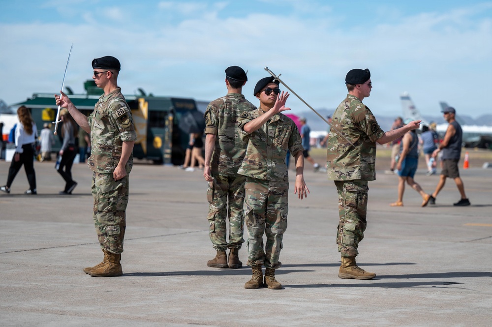 USAFA Cadet Sabre Drill Team Luke Days 2026 Performance