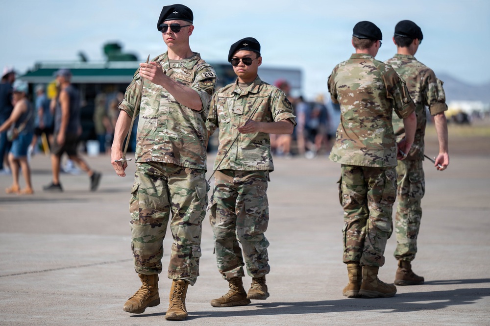 USAFA Cadet Sabre Drill Team Luke Days 2026 Performance