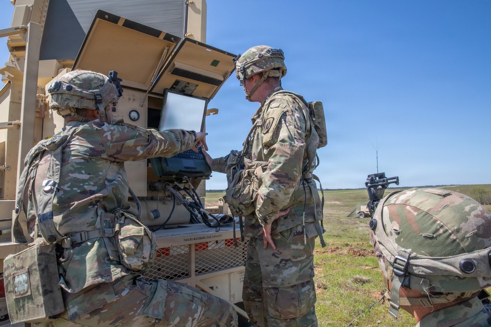 3-265 Air Defense Artillery Regiment Soldiers Train in the Box at JRTC
