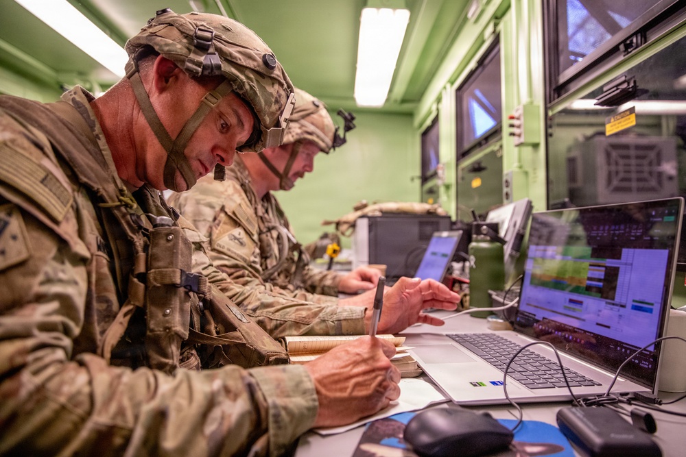 3-265 Air Defense Artillery Regiment Soldiers Train in the Box at JRTC